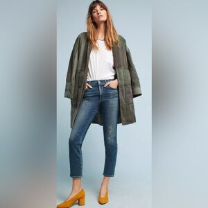 Citizens of Humanity $228 Anthro Cara High Rise Cigarette Ankle Jeans 28/6
